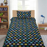 Retro Game Invaders Comforter