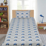 Blue Tractor Time Comforter