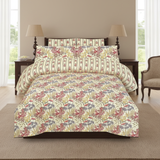 Vintage Honey Floral Bedsheet
