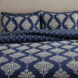 Royal Blue Trellis Comforter
