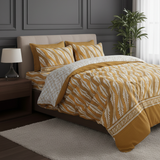 Golden Feather Comforter